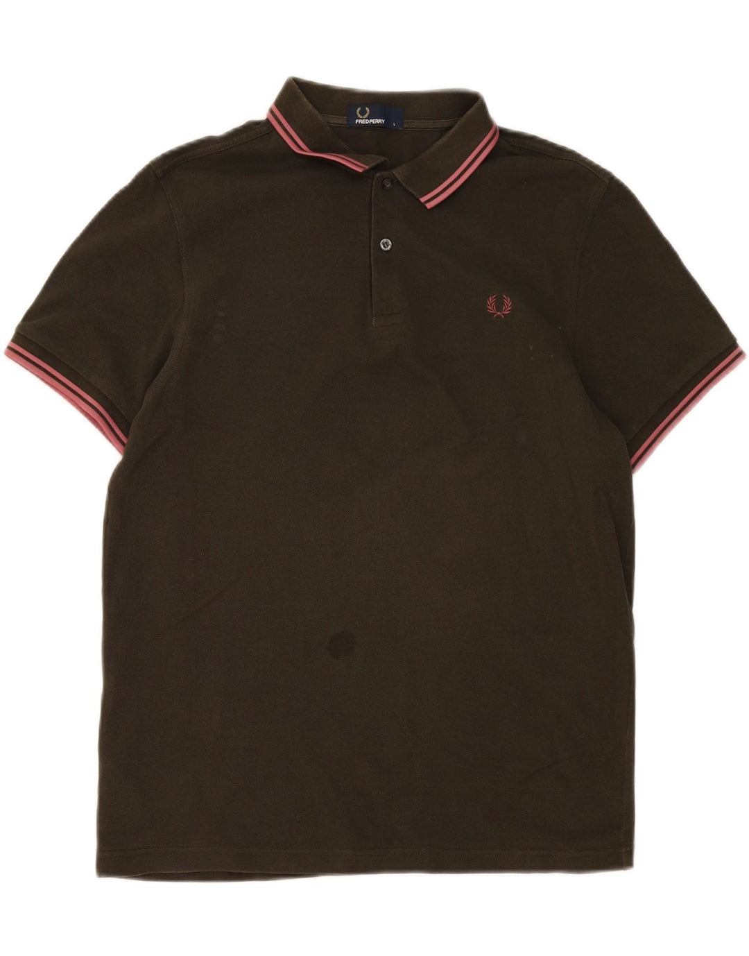 Fred Perry muška polo majica veliki kaki pamuk