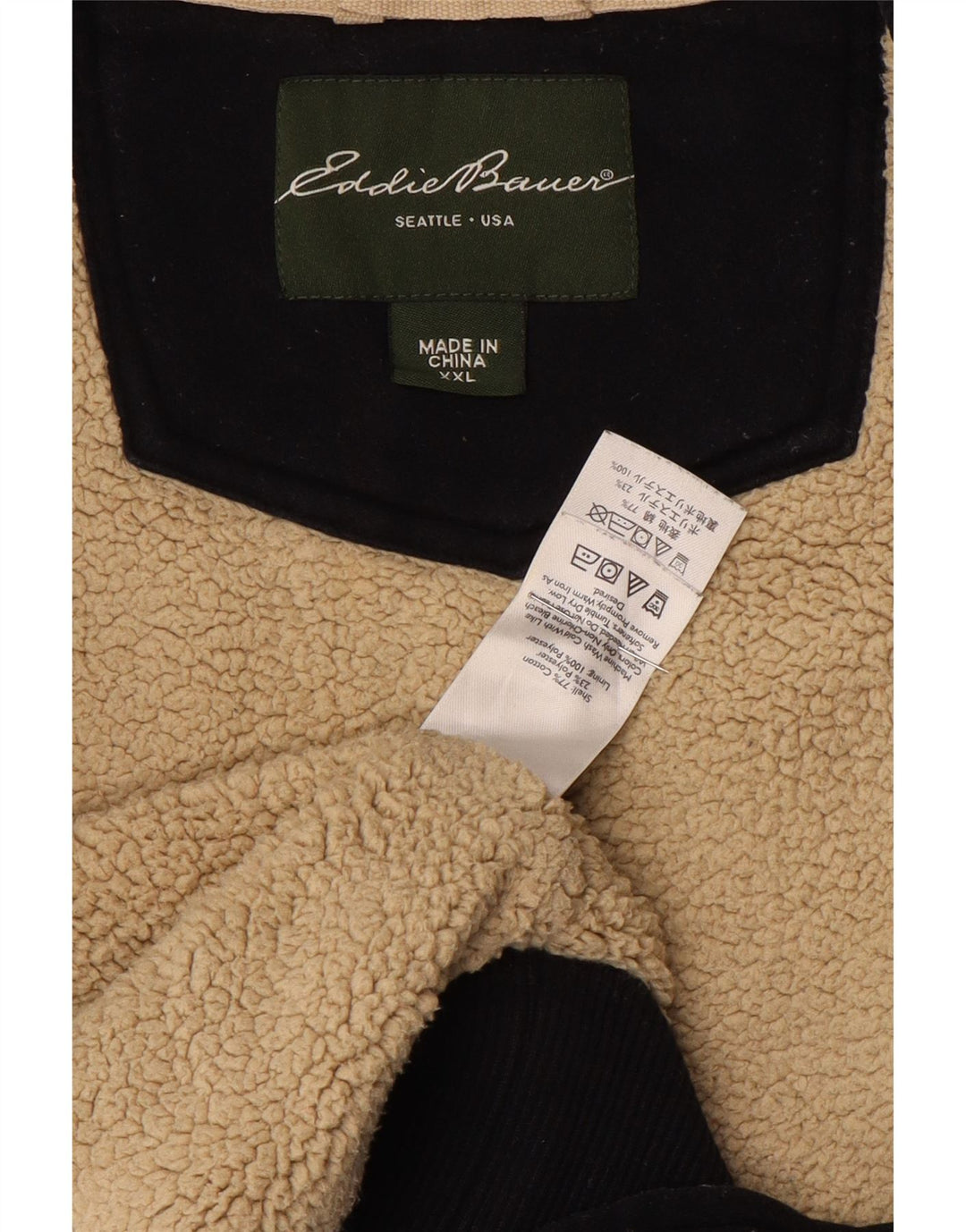 Muška trenirka Eddie Bauer Gornja jakna 2XL tamnoplavi pamuk