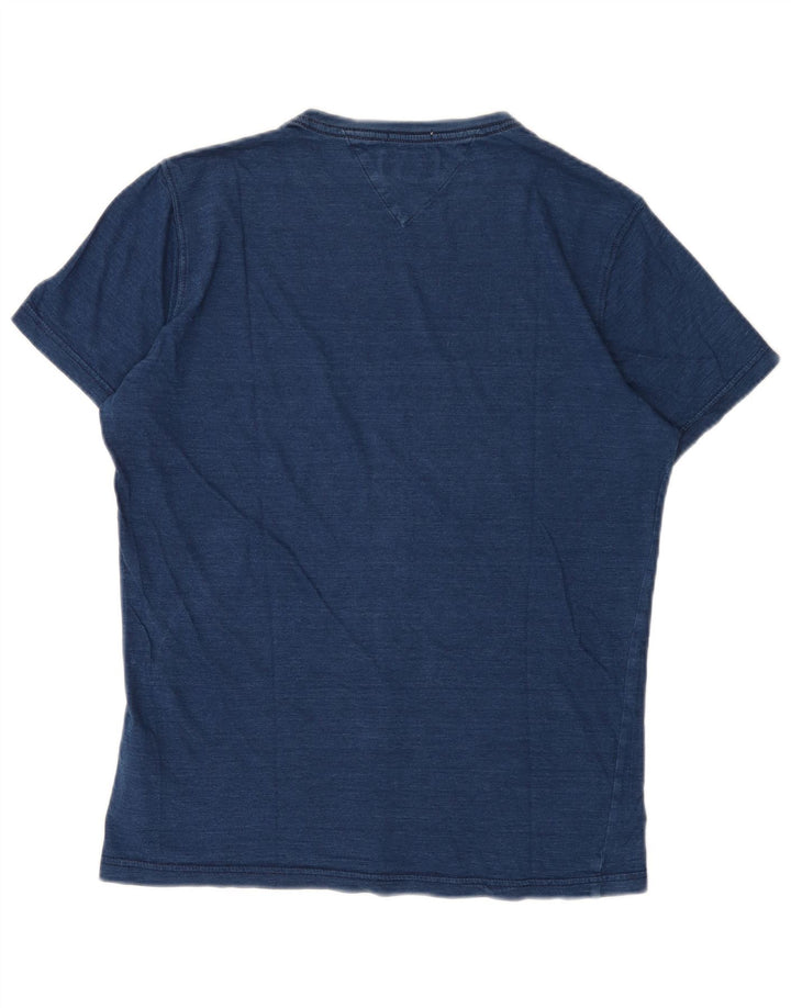 Tommy Hilfiger muška majica kratkih rukava s grafičkim motivima srednje tamnoplavi pamuk