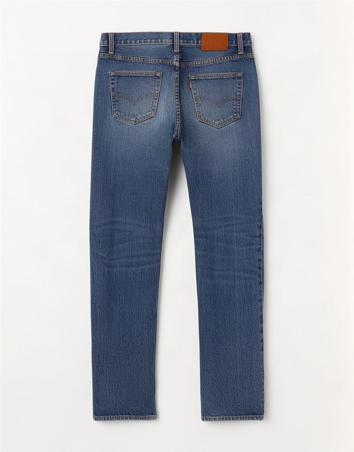 Levi's muške ravne traperice W30 L34 plavi pamuk