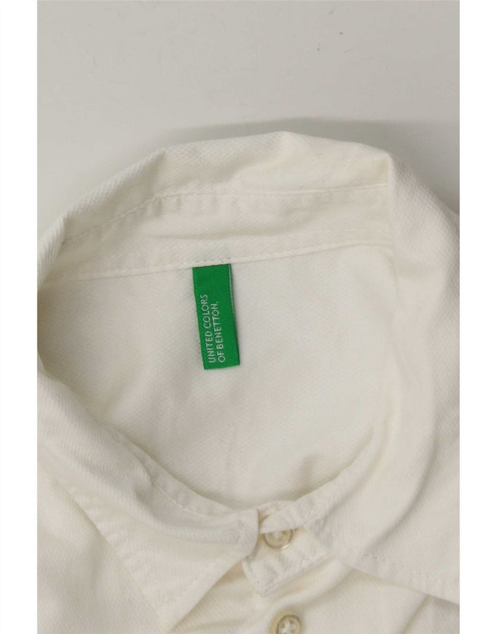 Benetton muška košulja mala bijela