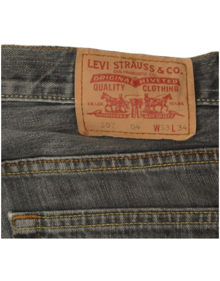 Levi's muške 507 Bootcut traperice W33 L28 sive