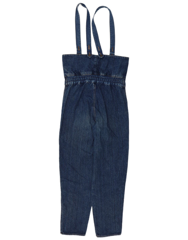 Vintage ženski traper kombinezon UK 10 Small Blue