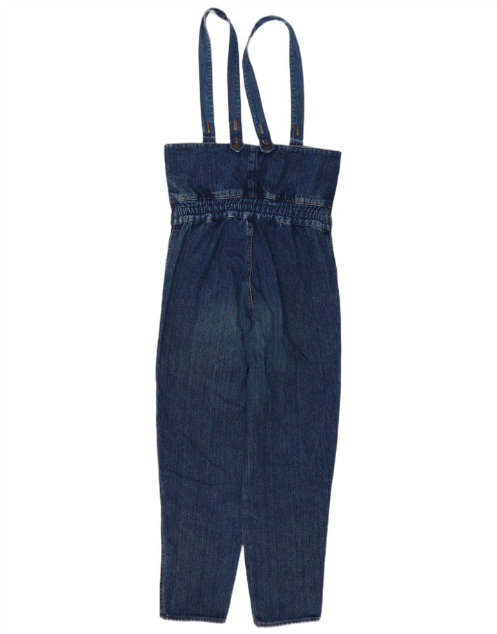 Vintage ženski traper kombinezon UK 10 Small Blue