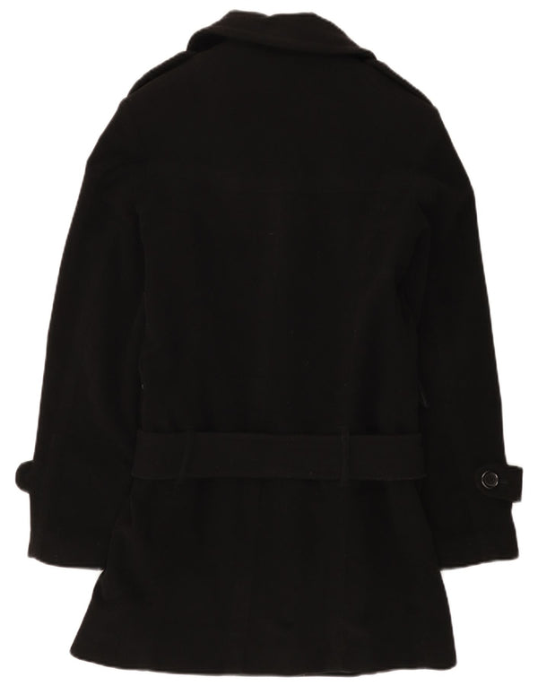 Buffalo ženski kaput s remenom UK 10 Mali crni poliester