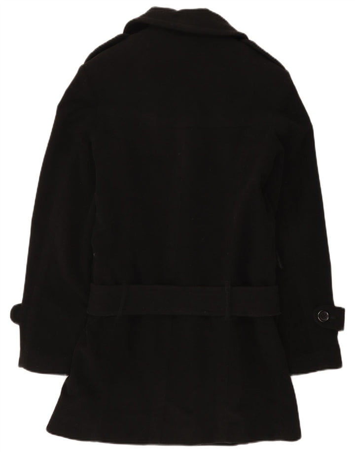 Buffalo ženski kaput s remenom UK 10 Mali crni poliester