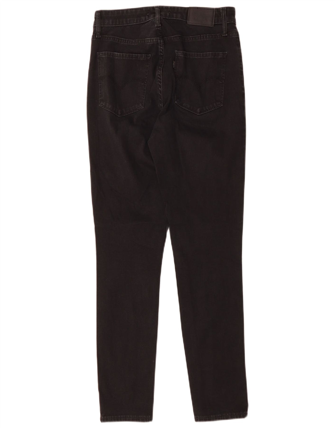 LEVI'S ženske uske traperice visokog struka 721 W28 L28 crni pamuk