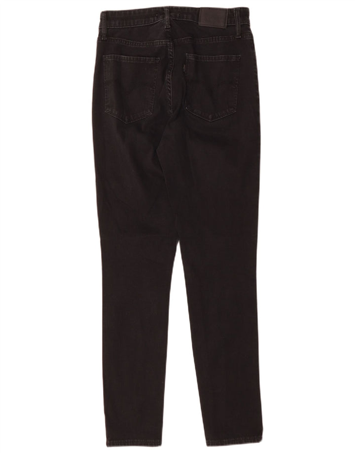 LEVI'S ženske uske traperice visokog struka 721 W28 L28 crni pamuk