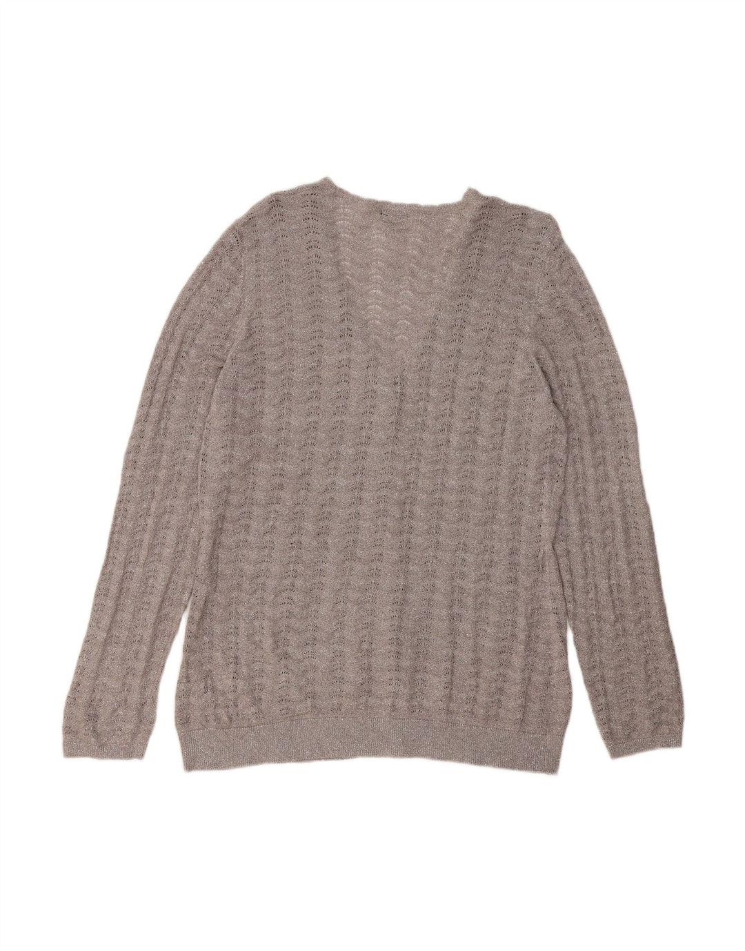 MOSSIMO Womens Cardigan Sweater UK 18 XL Grey Rayon