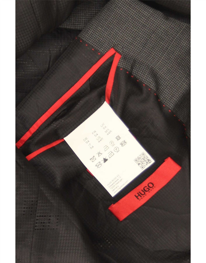 Hugo Boss muška jakna sa 2 gumba EU 54 2XL siva houndstooth