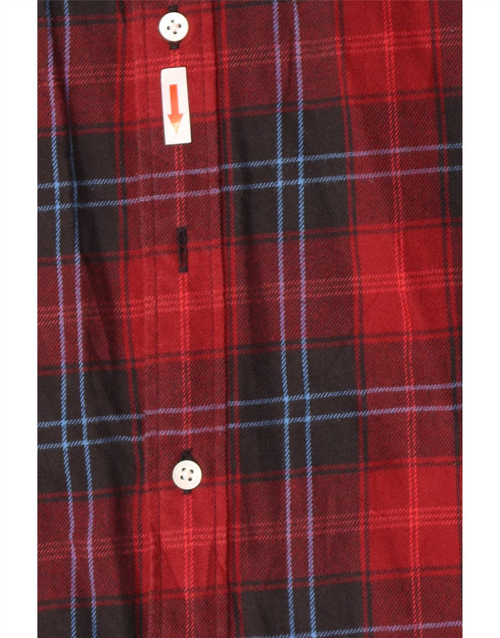 Levi's muška flanelska košulja, veliki crveni karirani pamuk