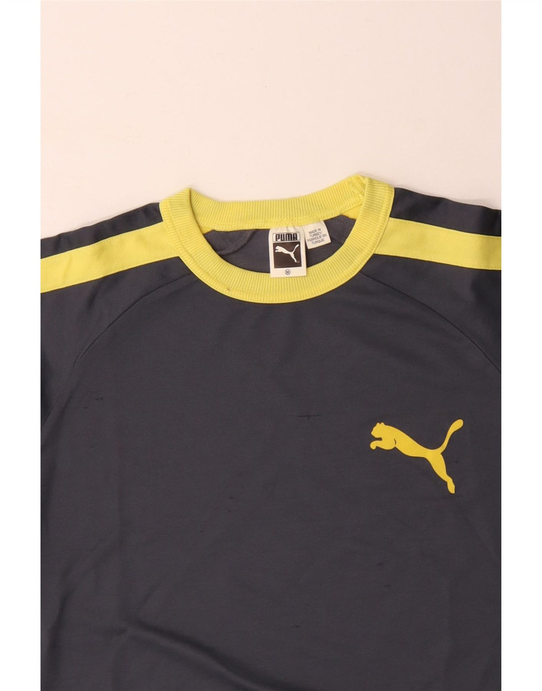 PUMA muška majica kratkih rukava Srednje sivi pamuk