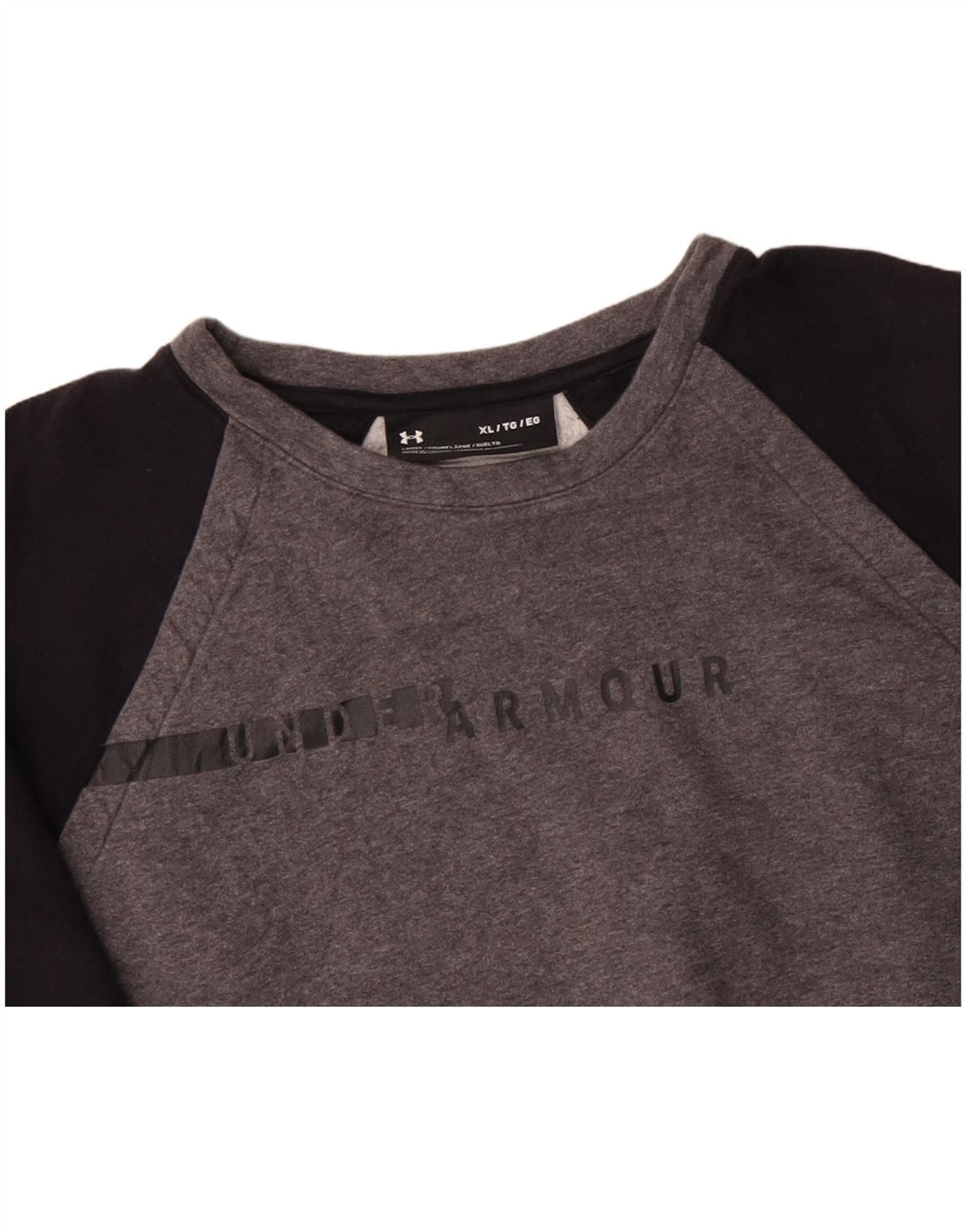 UNDER ARMOUR Ženska prekomjerna majica s kratkim rukavima UK 18 XL Siva boja