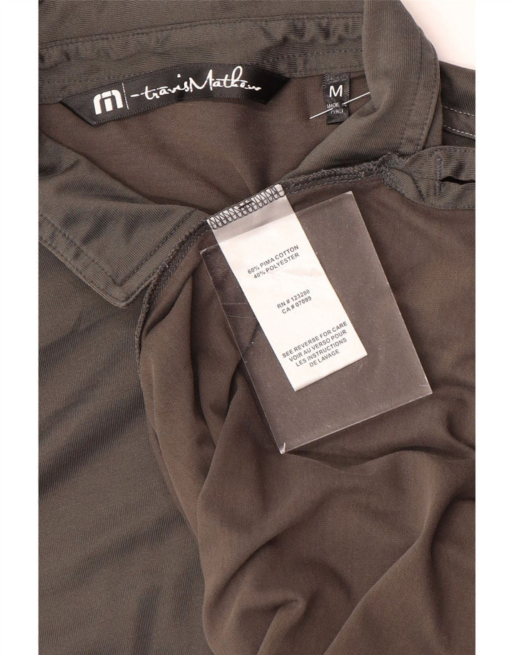 TRAVIS MATHEW Muška polo majica Srednje sivi pamuk