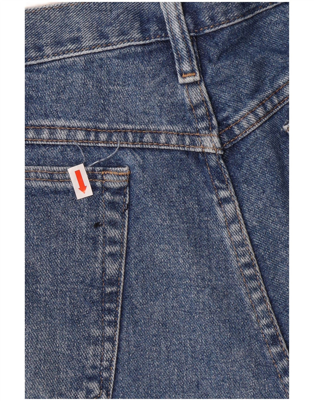 Wrangler ženske traper traper kratke hlače W34 veliki plavi pamuk