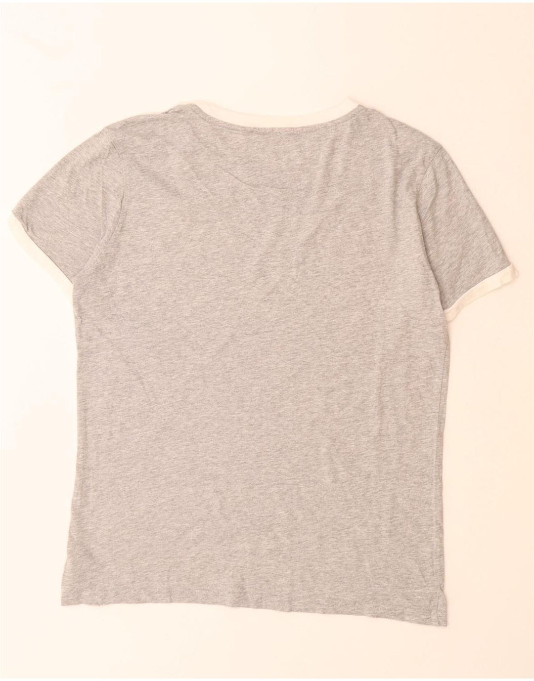 TOMMY HILFIGER Muška majica kratkih rukava s grafičkim motivima, mala, siva, pamuk