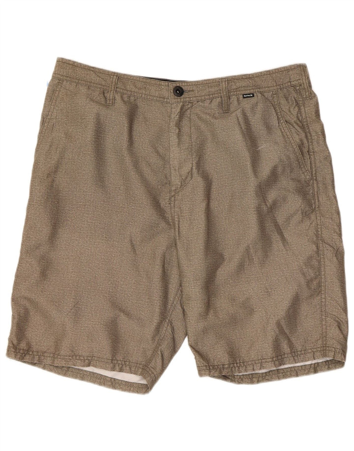 Hurley muške chino kratke hlače W34 veliki kaki poliester
