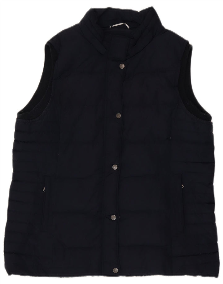 Crew Clothing Ženski obični prsluk UK 16 veliki tamnoplavi poliester