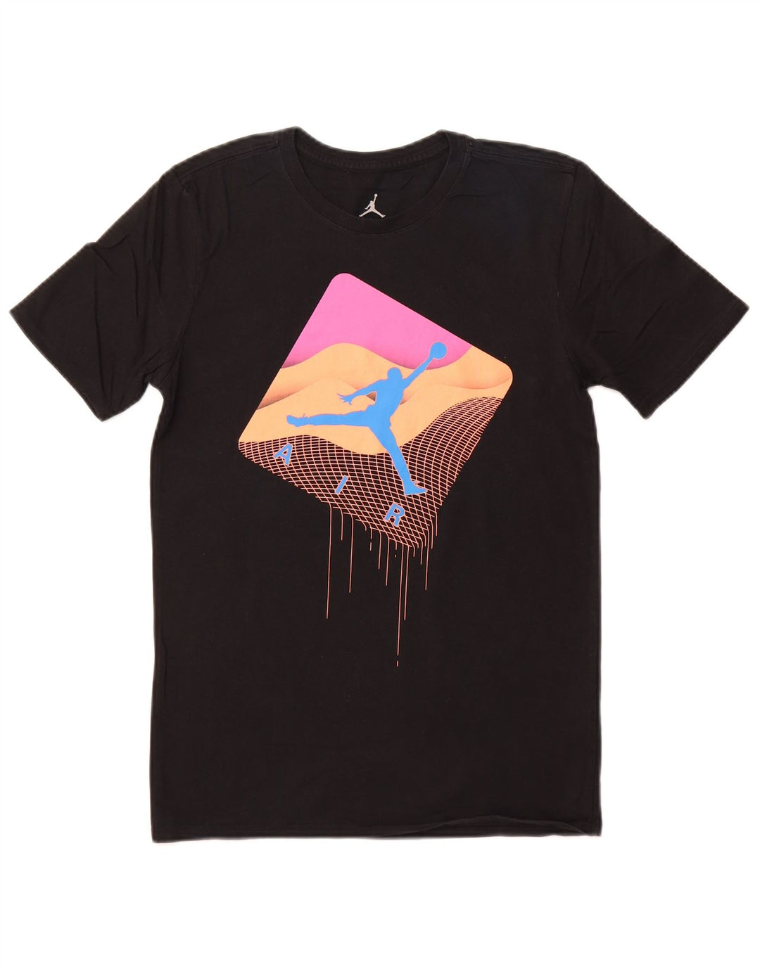 NIKE Muška majica kratkih rukava s grafičkim motivima, mala, crna, pamuk