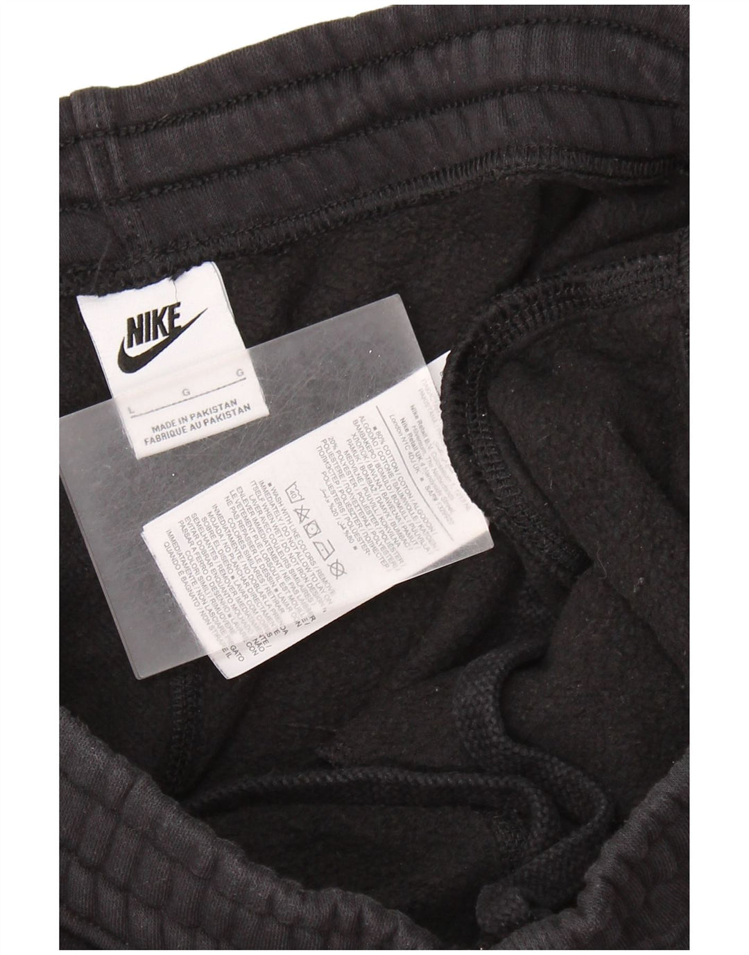 NIKE Muška trenirka Hlače Joggers Large Black Pamuk