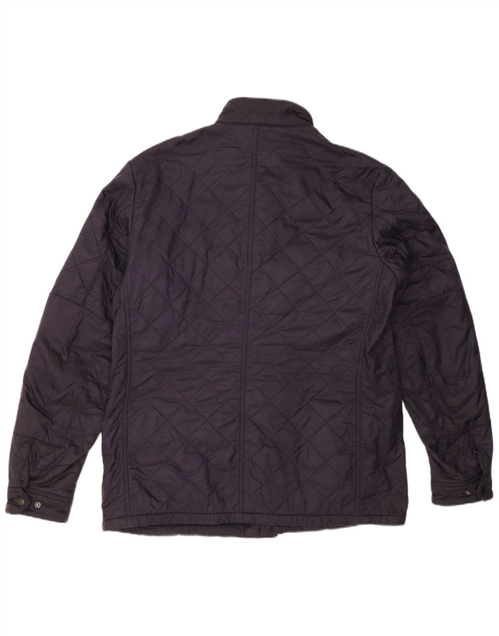 BARBOUR Muška prošivena jakna UK 42 XL tamnoplavi poliamid