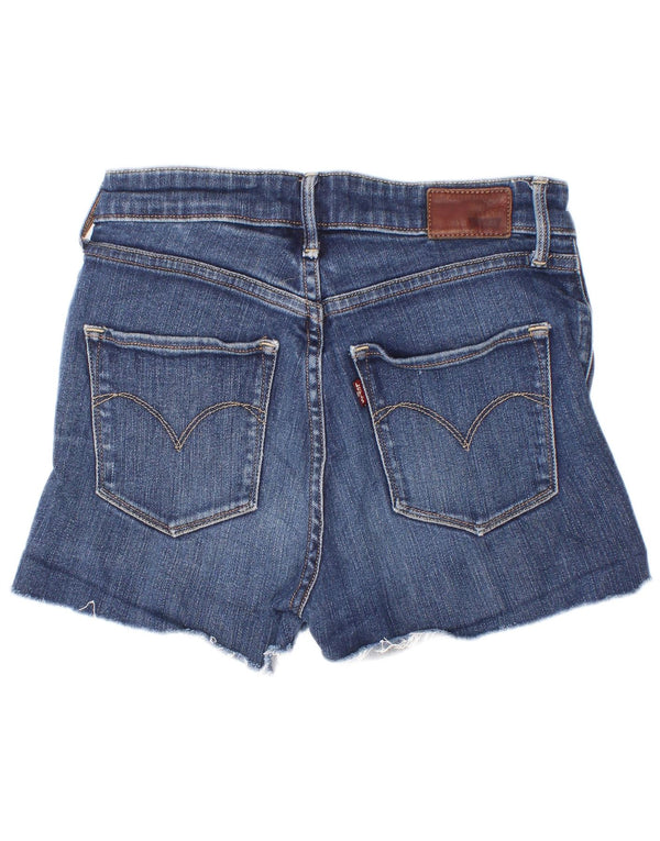 Levi's ženske traper kratke hlače W25 XS plavi pamuk