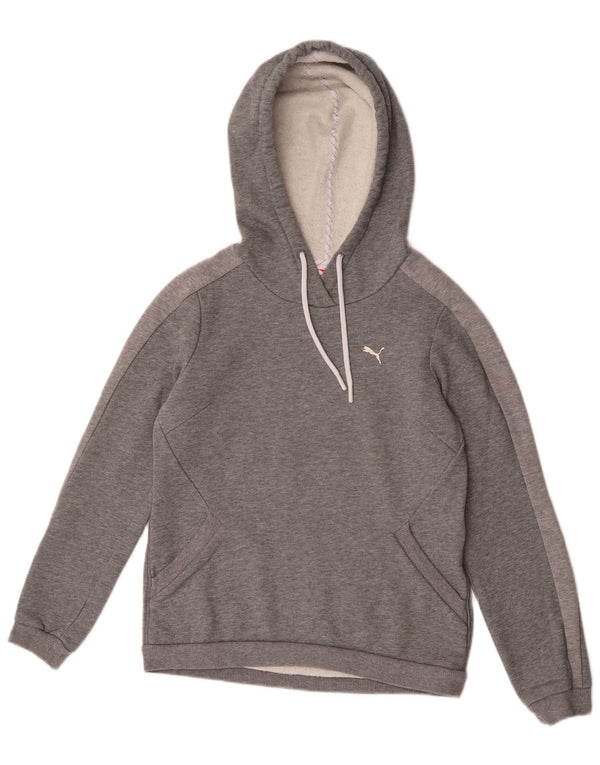 Puma ženska majica s kapuljačom UK 10 Small Grey Colourblock Sports