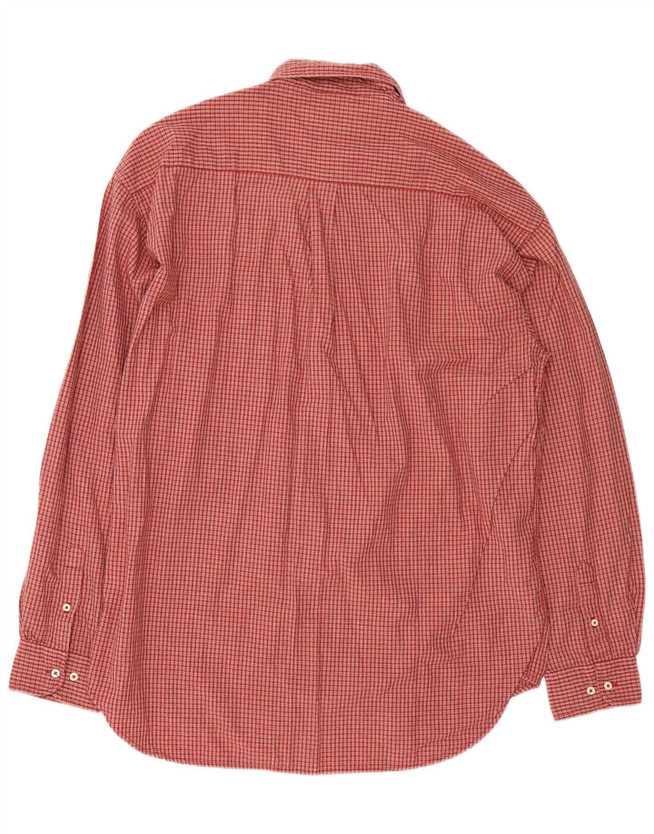 Kappa muška košulja XL crveni karirani pamuk