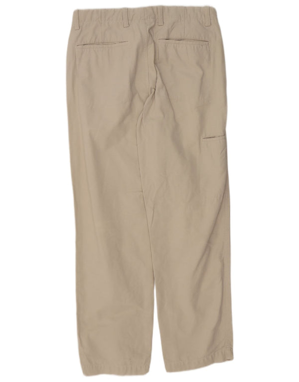 Massimo Dutti muške ravne chino hlače EU 40 srednje W31 L30 bež