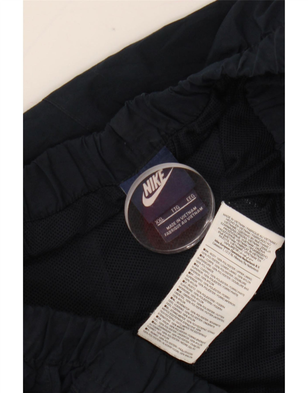 Nike muške trenirke hlače joggers 2XL tamnoplavi poliester