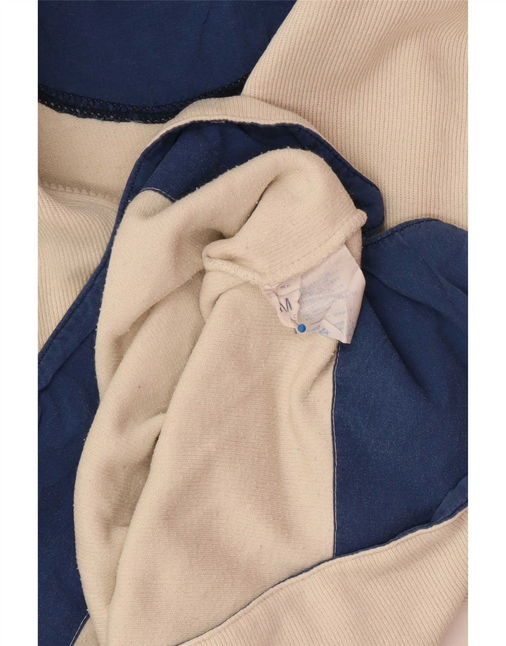 Sergio Tacchini muška majica s izrezom i dugim rukavima, srednje bež pamuk