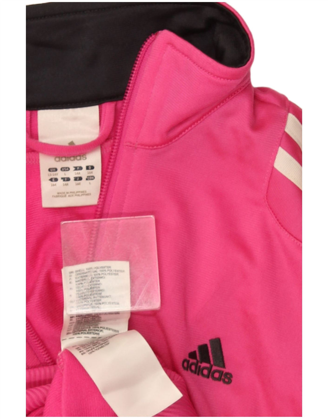 Adidas trenirka za djevojčice, 13-14 godina, ružičasta jakna od poliestera