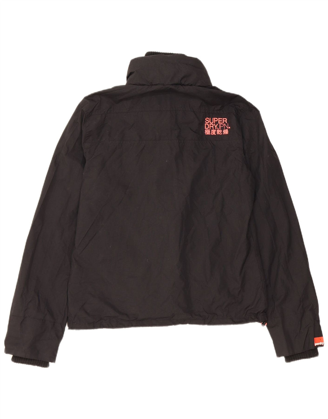 Superdry ženska jakna vjetrovka The Windcheater UK 16 velika crna najlonska