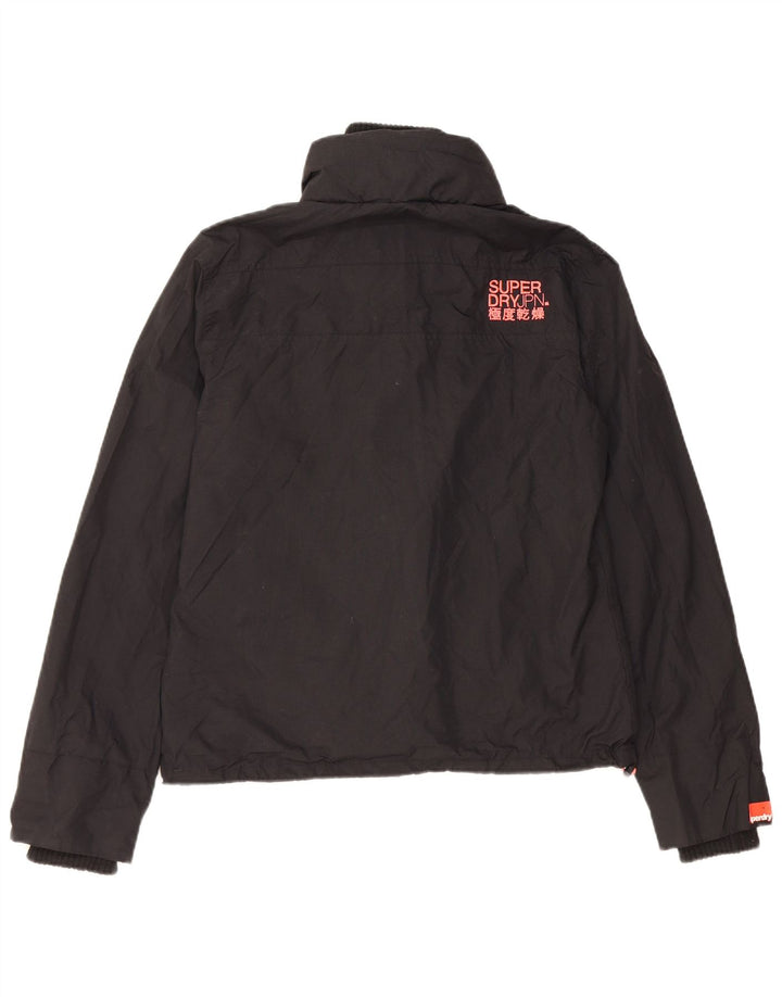 Superdry ženska jakna vjetrovka The Windcheater UK 16 velika crna najlonska