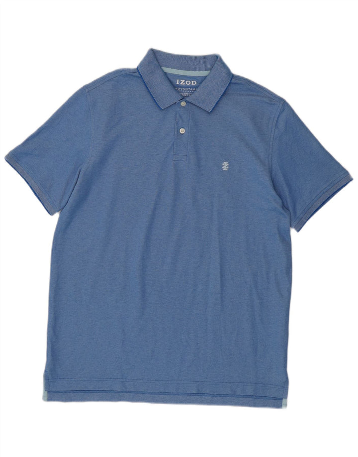 IZOD Muška polo majica Srednje plavi pamuk