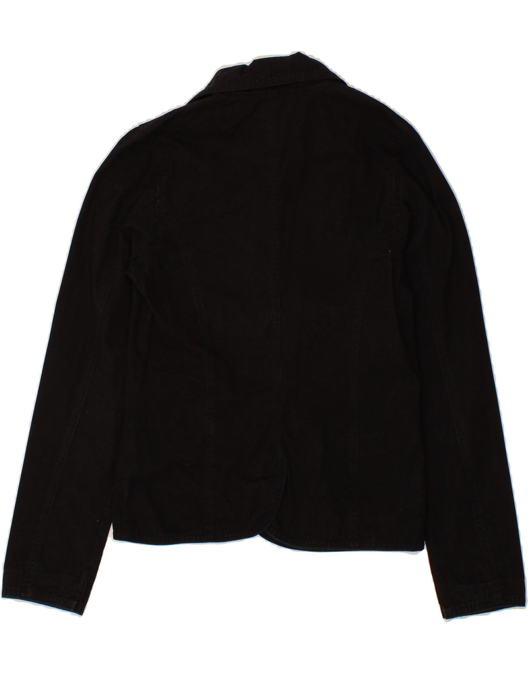 VINTAGE Womens 2 Button Blazer Jacket UK 10 Small Black Vintage Vintage and Second-Hand Vintage from Messina Hembry 