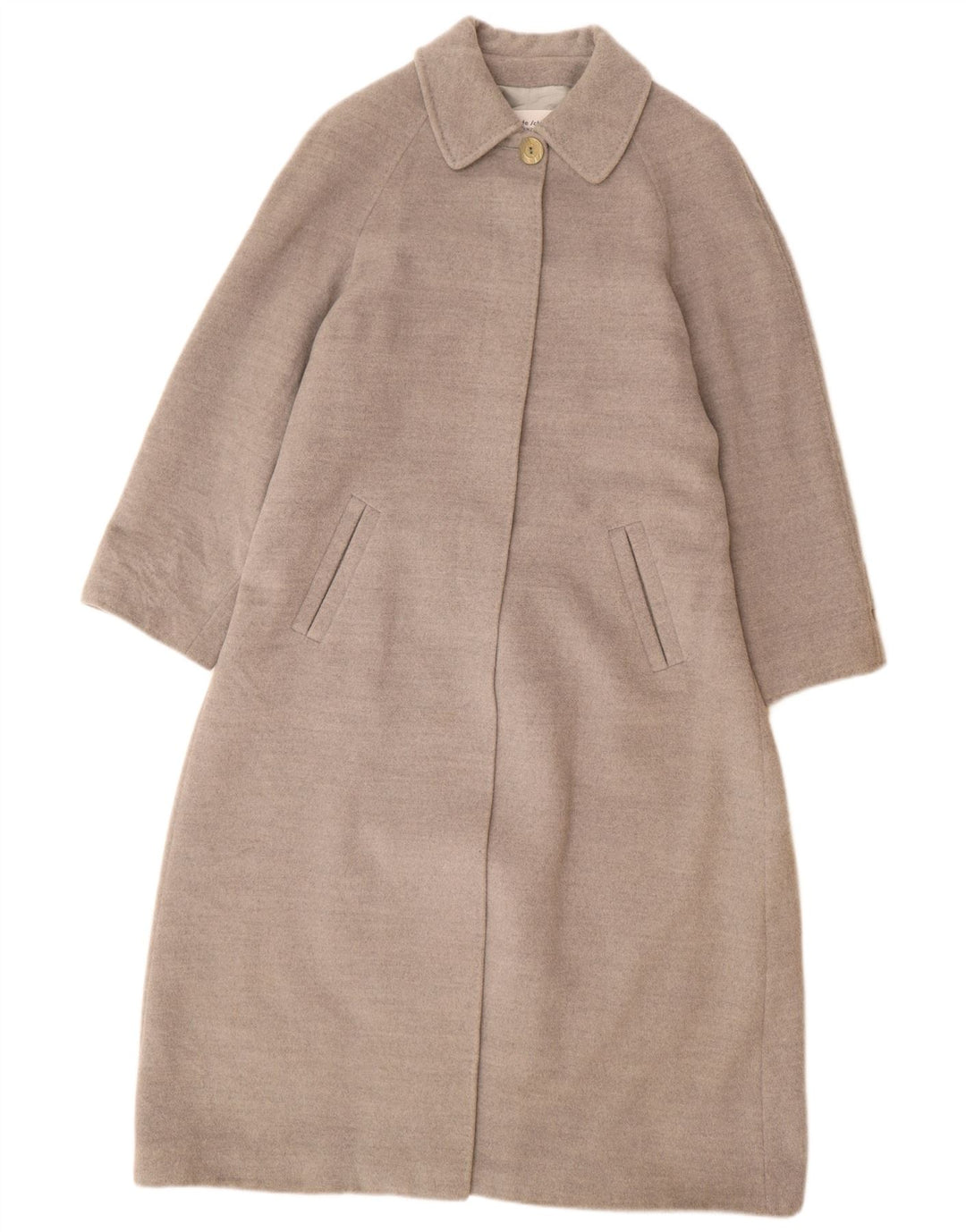 Vintage ženski kaput EU 38 srednje sive djevičanske vune