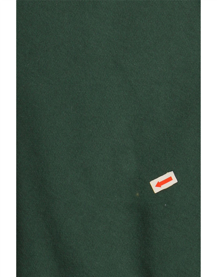 VINTAGE Ženska majica s polo izrezom UK 22/24 3XL Zeleni poliester