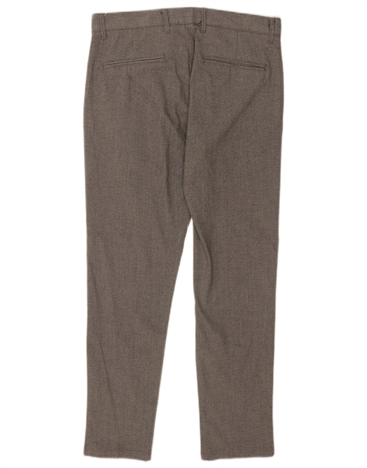 Zara muške uske chino hlače EU 38 male W30 L27 sivi poliester