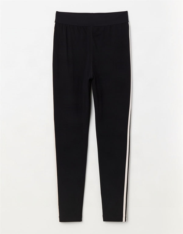 Adidas Womens Leggings UK 16/18 Large Navy Blue