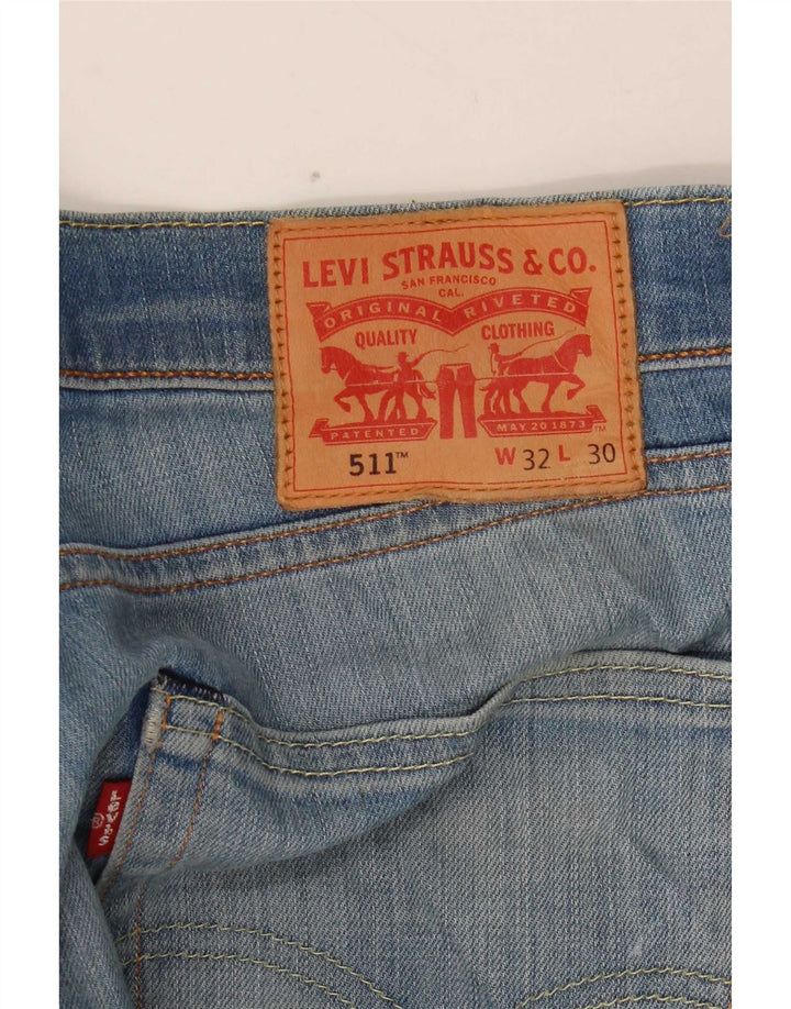 Levi's muške 511 uske traperice W32 L30 plavi pamuk