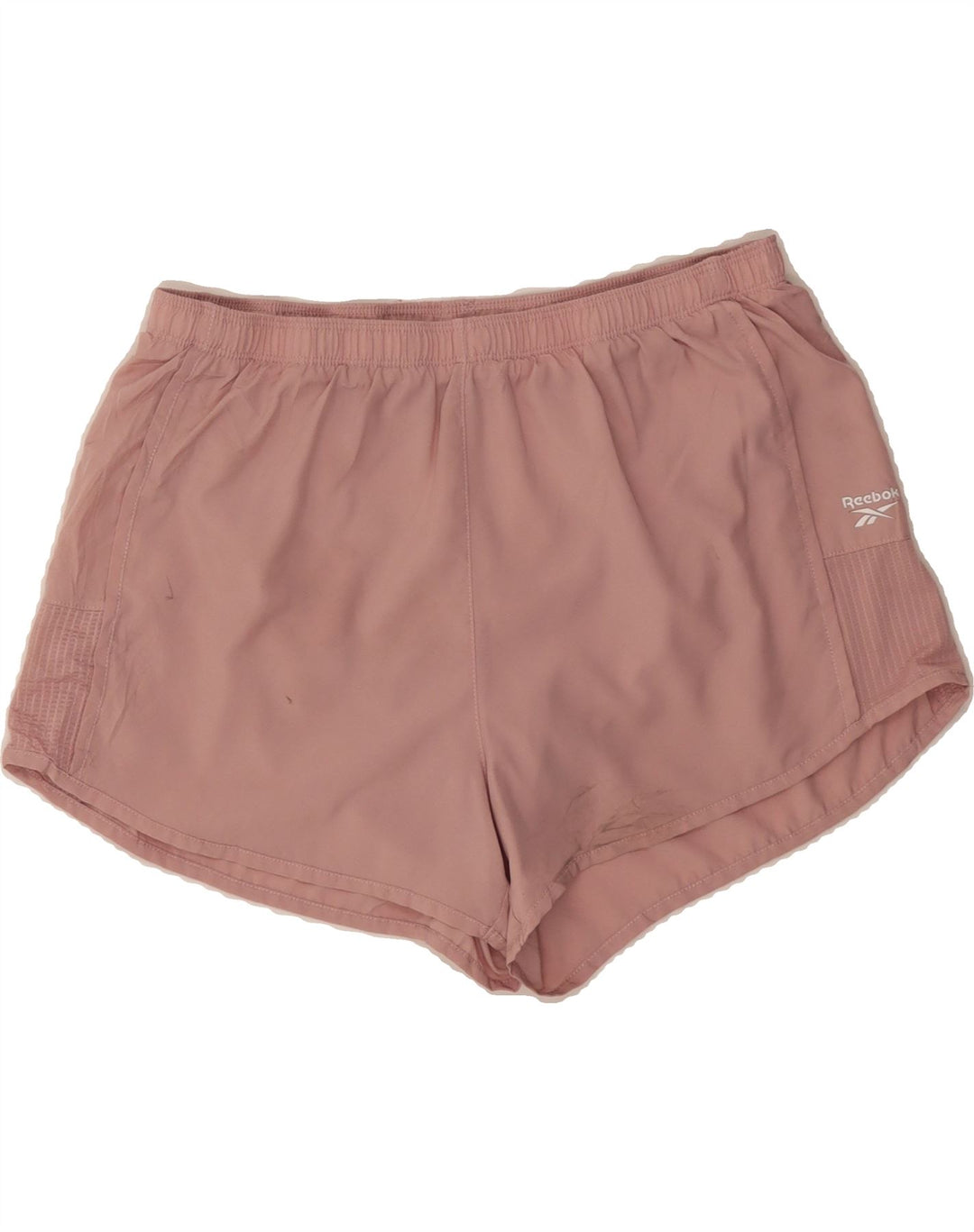 REEBOK Womens Sport Shorts UK 14 Large  Pink Vintage Reebok and Second-Hand Reebok from Messina Hembry 