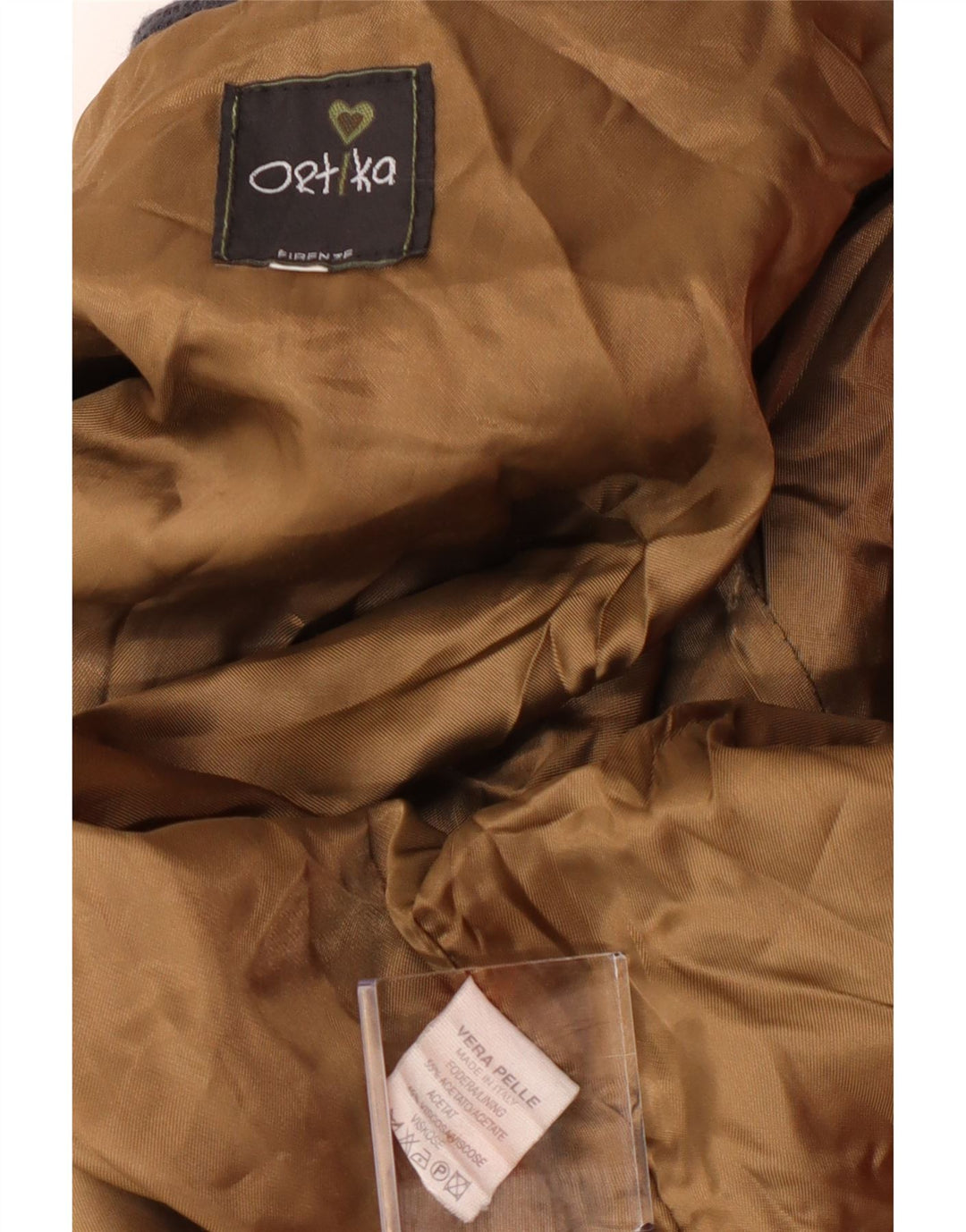 Vintage muška kožna bomber jakna UK 36 Mala siva koža