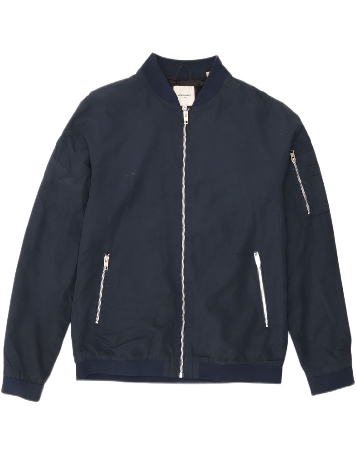 Jack & Jones muška bomber jakna UK 42 XL tamnoplava