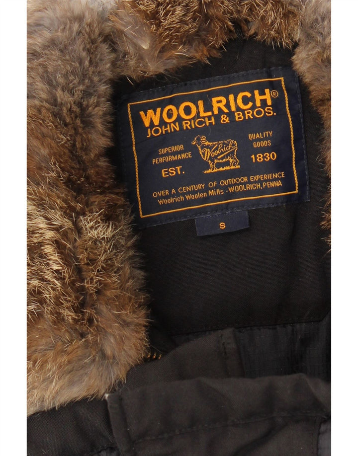 WOOLRICH Ženska podstavljena jakna UK 10 Mala tamnoplava