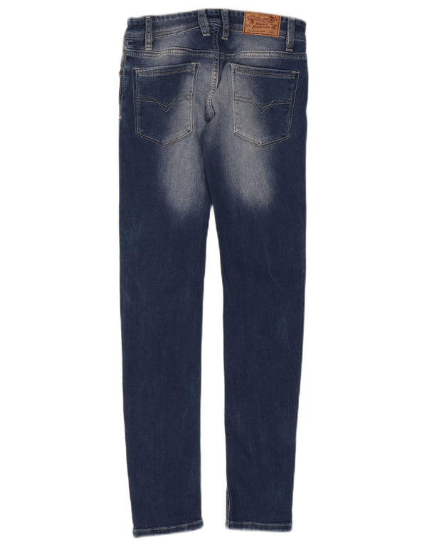 Diesel Girls Sleenker-j uske uske traperice 11-12 godina W26 L28 plavi pamuk