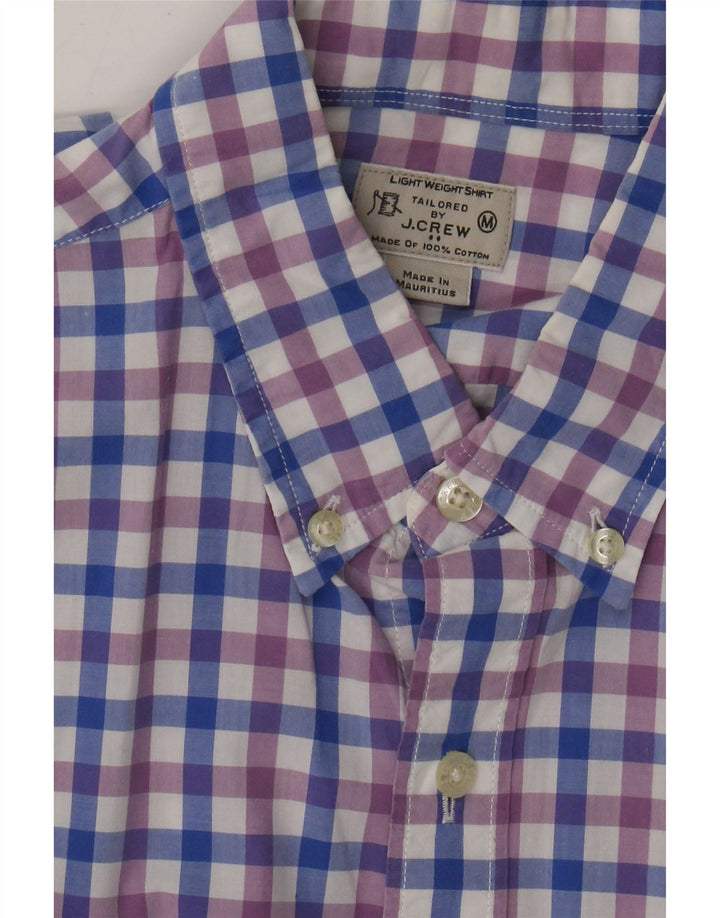 J. Crew muška košulja kroja srednje ljubičaste boje od gingham pamuka