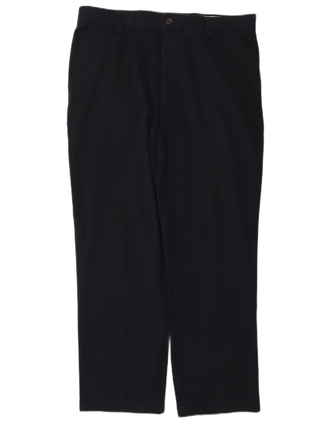 DOCKERS Muške chino hlače klasičnog kroja W34 L30 Mornarsko plave pamučne klasične