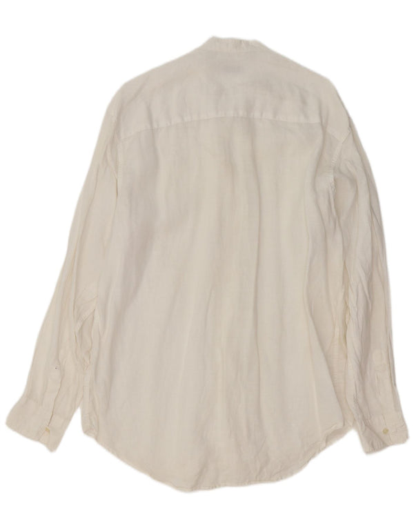 ERMENEGILDO ZEGNA Muška košulja srednje veličine od bijelog lana