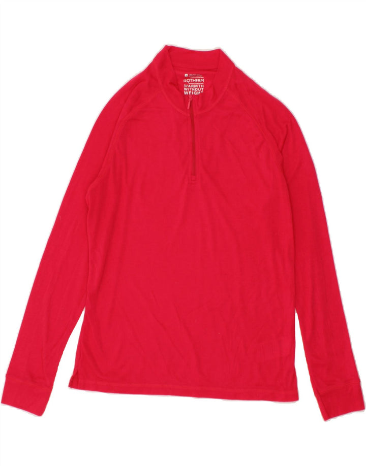 MOUNTAIN WAREHOUSE Womens Zip Neck Pullover Tracksuit Top UK 18 XL  Red Vintage Mountain Warehouse and Second-Hand Mountain Warehouse from Messina Hembry 
